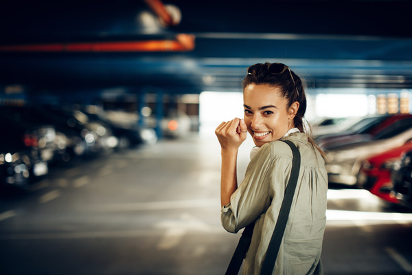 Lovely young woman Stock Photo