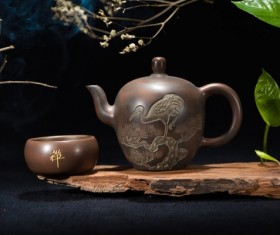 Oriental Tea Still Life Photography Stock Photo