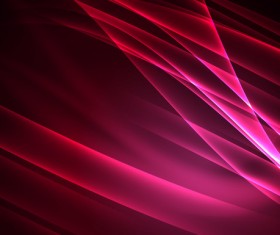 Pink red polar lights abstract background vector