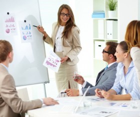 Product Data Conferencing Stock Photo