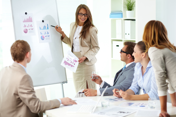 Product Data Conferencing Stock Photo