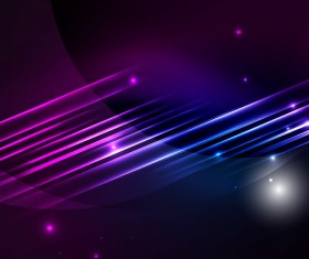 Purple with blue light lines background vector 01