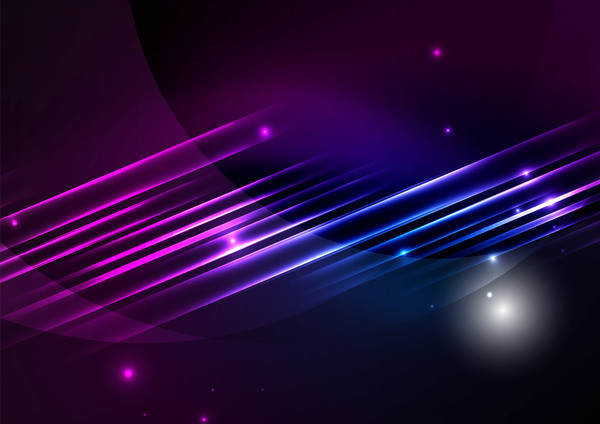 Purple with blue light lines background vector 01