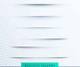 Realistic paper with shadows illustration vector 07