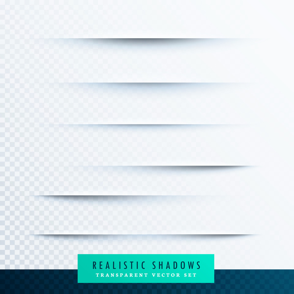 Realistic paper with shadows illustration vector 07
