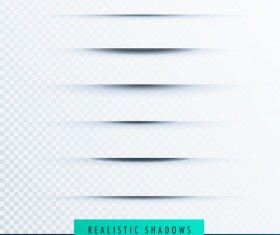 Realistic paper with shadows illustration vector 08
