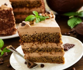 Sandwich cake Stock Photo