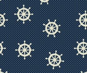 Seamless marine pattern vectors 01
