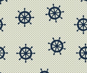 Seamless marine pattern vectors 02