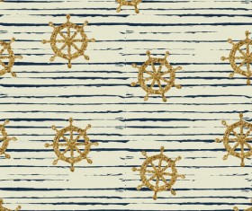 Seamless marine pattern vectors 09