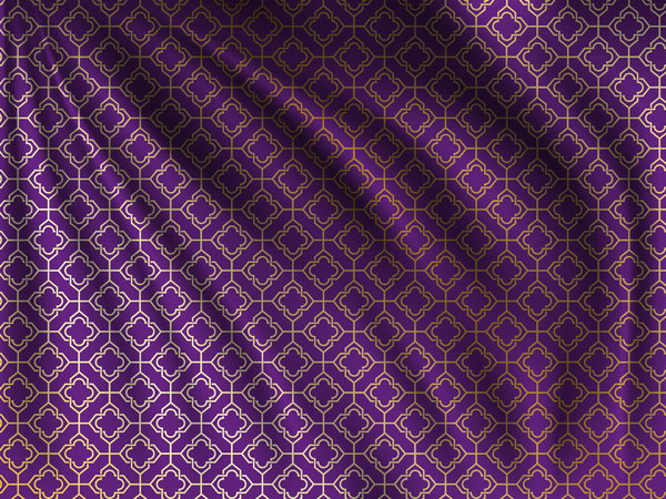 Silk fabric pattern design vector 08