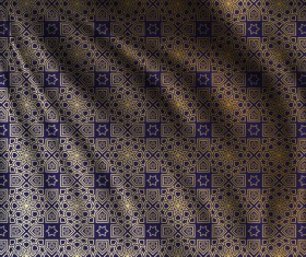 Silk fabric pattern design vector 09