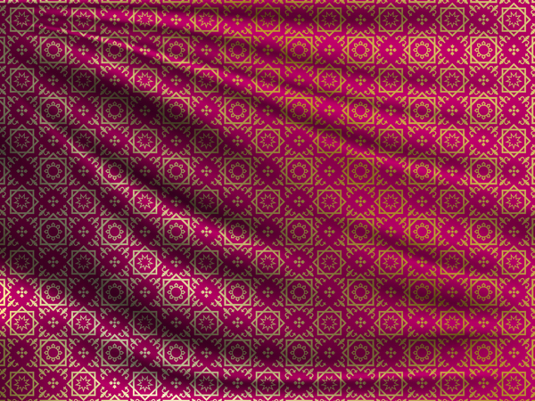 Silk fabric pattern design vector 12