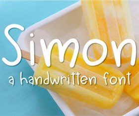 Simon font