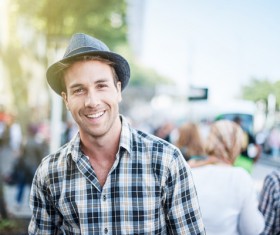 Smiling man Stock Photo
