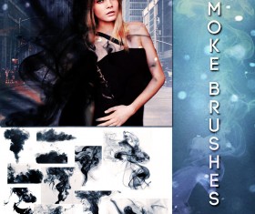 Smoke fashion photoshop brushes