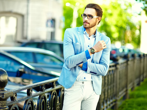 Street casual wear for men Stock Photo 01 free download