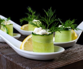 Sweet cake salad Stock Photo 02