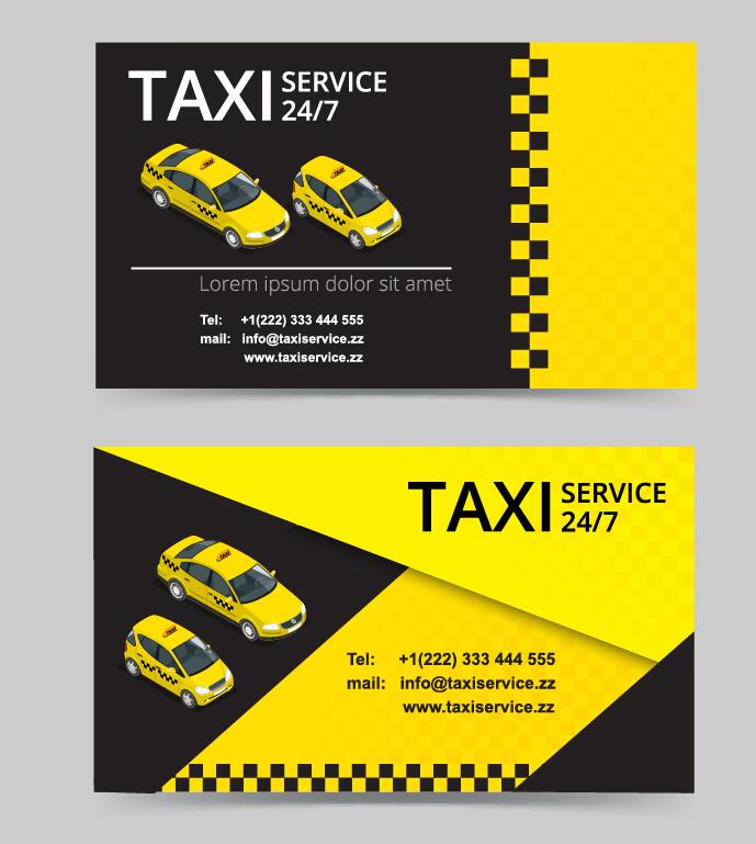 free downloadable taxi business card templates printable