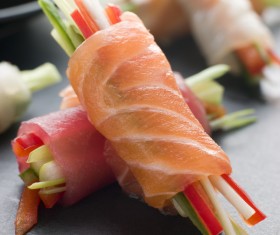 Temaki Sushi Stock Photo