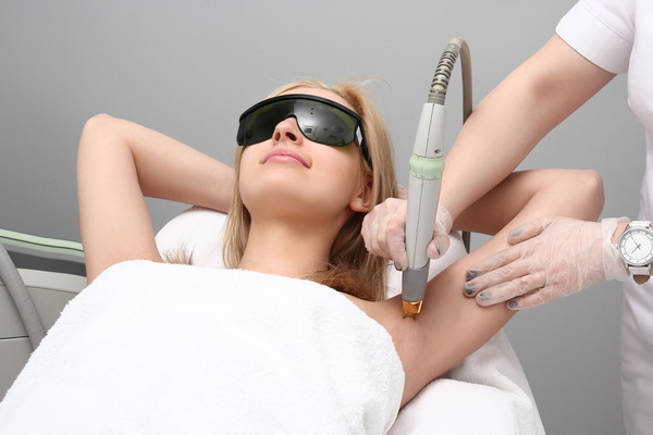 Underarm laser hair removal HD picture