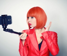 Under the night sky beautiful streams Stock Photo