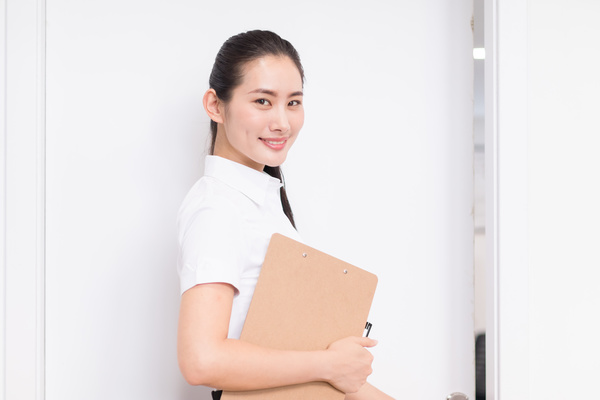 Young workplace women Stock Photo