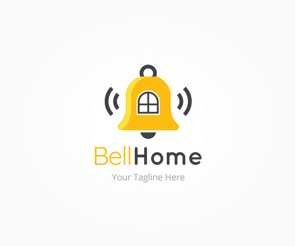 bell home logo vector