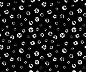 black and white art pattern halftone vector 01