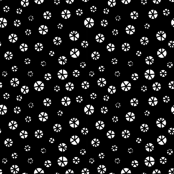 black and white art pattern halftone vector 01
