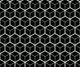 black and white art pattern halftone vector 03