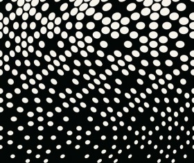 black and white art pattern halftone vector 06