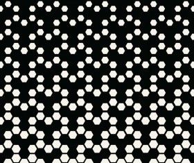 black and white art pattern halftone vector 09