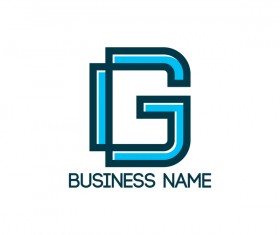 business name logo vector