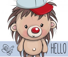 cartoon hedgehogs cartoon illustration vector 21