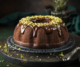 chocolate cake Stock Photo