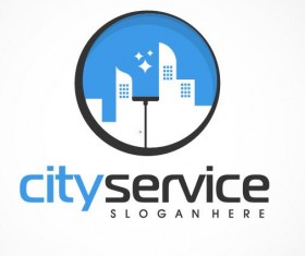 city service logo vector