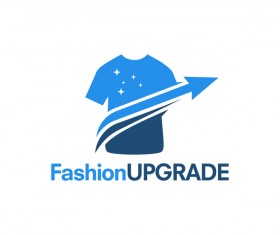 fashion upgrade logo vector