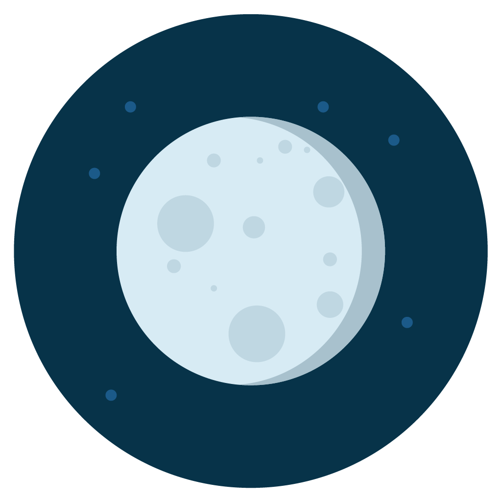 Moon Icon Vector Free Download