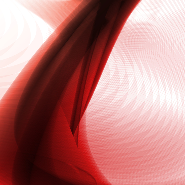 Abstract background with red lines wavy vector 01