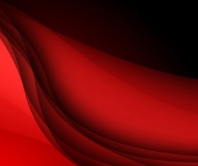 Abstract background with red lines wavy vector 04