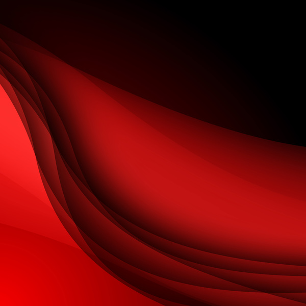 Abstract background with red lines wavy vector 04