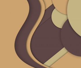 Abstract layered modern background vector