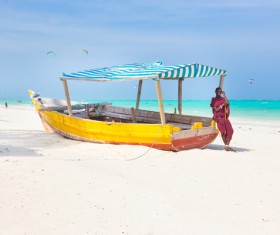 Beachfront Paradise Zanzibar Stock Photo 08