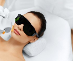 Beautician for customer beauty services Stock Photo 03