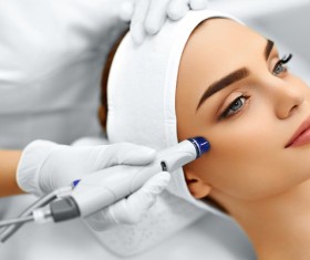 Beautician for customer beauty services Stock Photo 10