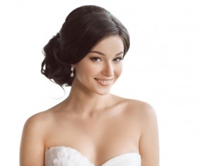 Beautiful and charming bride Stock Photo 01