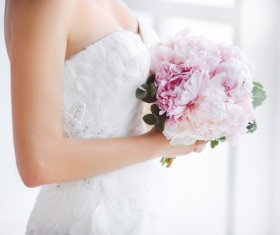 Beautiful and charming bride Stock Photo 02