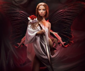 Beautiful woman art photo Stock Photo 01