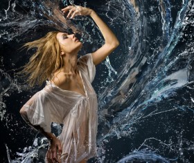 Beautiful woman art photo Stock Photo 08